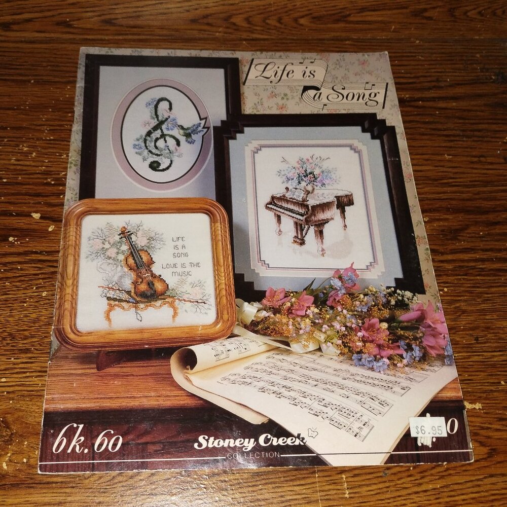 Life is a Song Cross Stitch Patterns Booklet #60 (Stoney Creek, 1989)